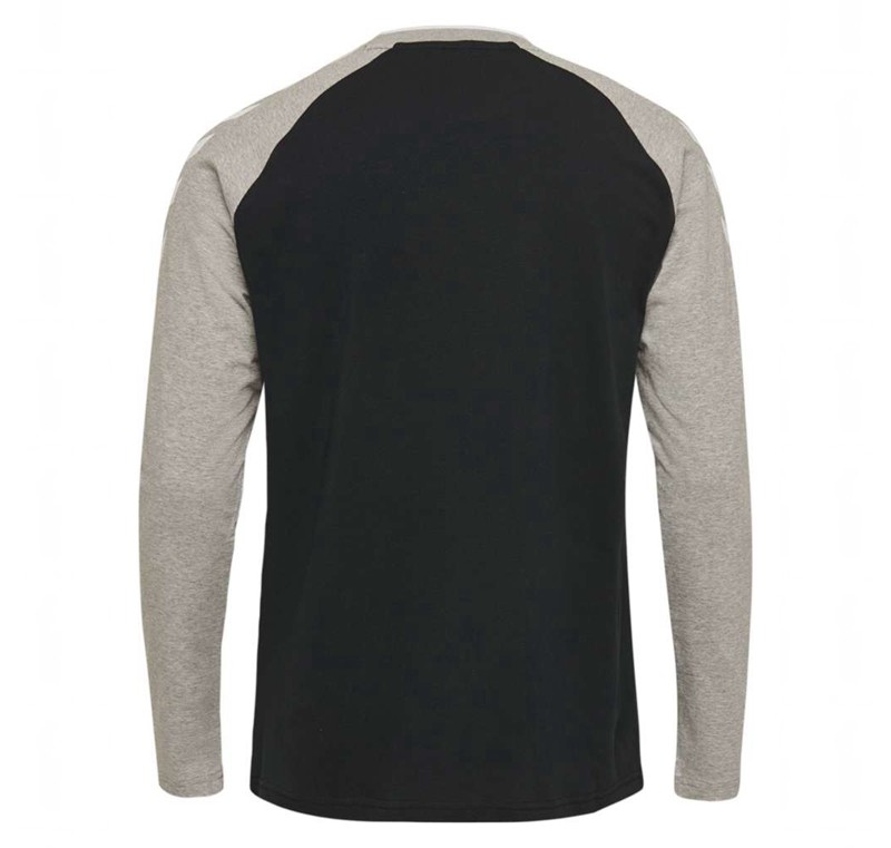 Pánské Tričko Hummel Mark L/S Černé | 732521-281
