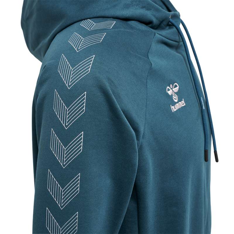 Pánské Tričko Hummel Move Grid Cotton Blankyt | 328939-343