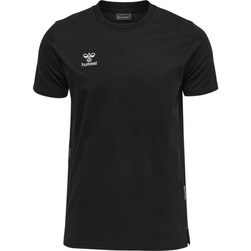 Pánské Tričko Hummel Move Grid Cotton S/S Černé | 003441-288