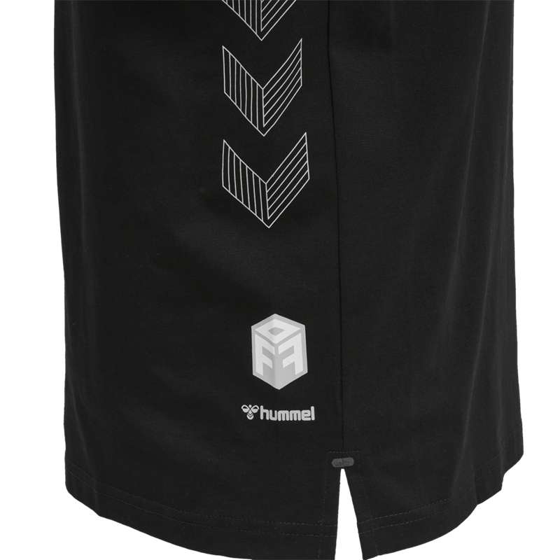 Pánské Tričko Hummel Move Grid Cotton S/S Černé | 003441-288