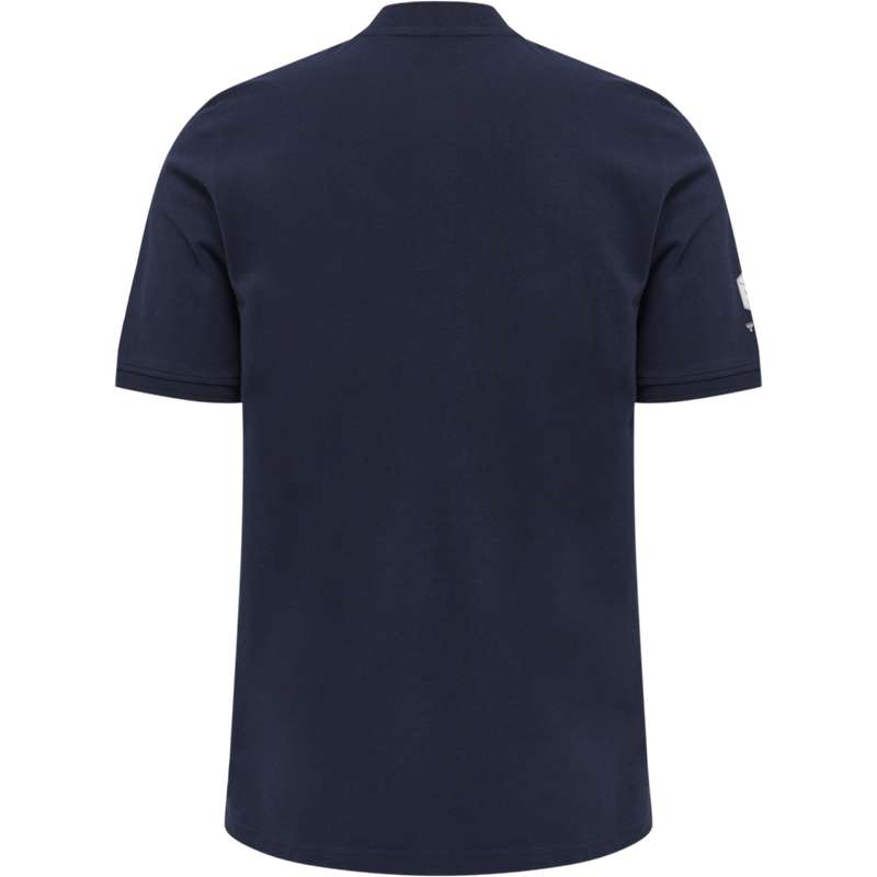 Pánské Tričko Hummel Move Grid Polo Tmavě Blankyt | 531697-275