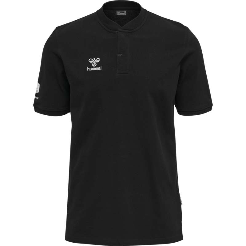 Pánské Tričko Hummel Move Grid Polo Černé | 063541-712