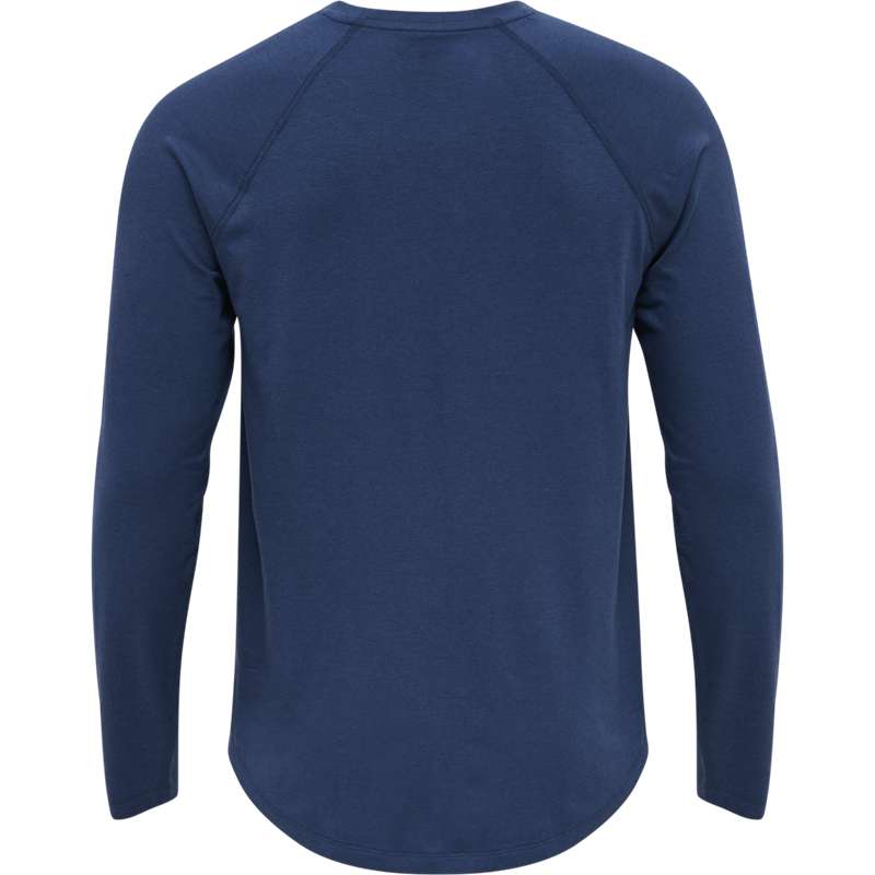 Pánské Tričko Hummel Mt Laze L/S Tmavě Blankyt | 032682-647