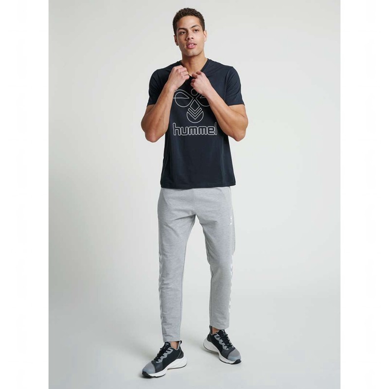 Pánské Tričko Hummel Peter S/S Černé | 618425-531