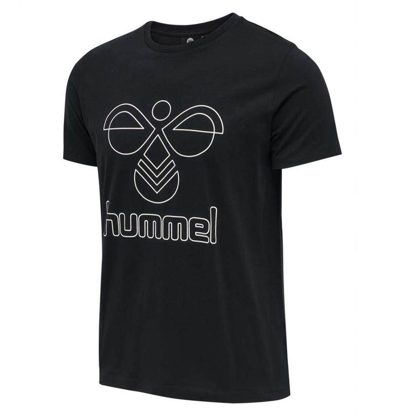 Pánské Tričko Hummel Peter S/S Černé | 618425-531