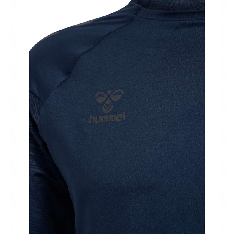Pánské Tričko Hummel Pro Training Crew Sweat Tmavě Blankyt | 577152-027