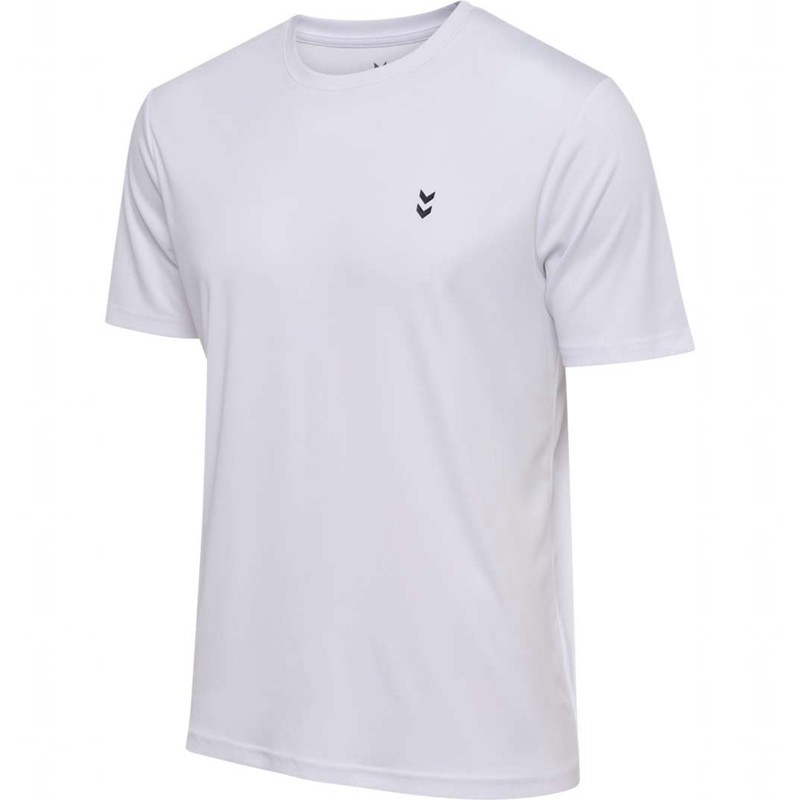 Pánské Tričko Hummel Pulse Training S/S Bílé | 096029-168