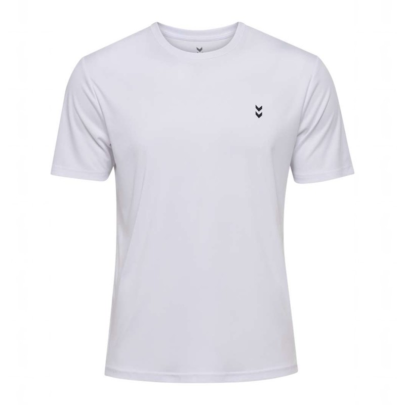 Pánské Tričko Hummel Pulse Training S/S Bílé | 096029-168