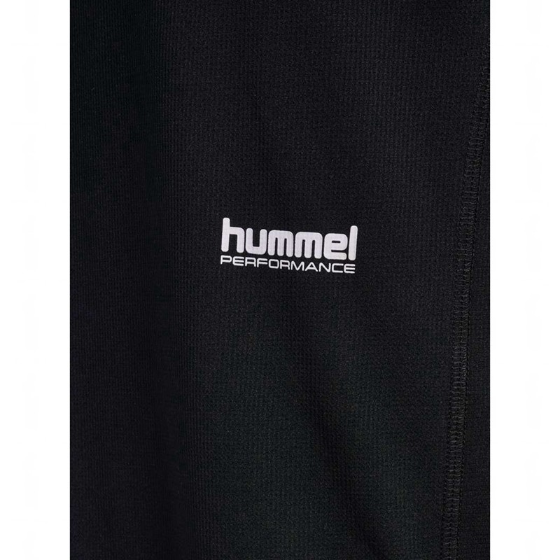 Pánské Tričko Hummel Pulse Workout S/S Černé | 645425-760