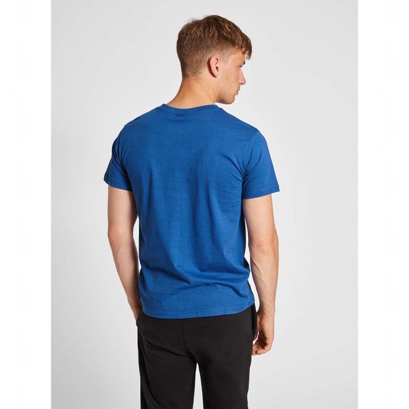 Pánské Tričko Hummel Red Basic S/S Blankyt | 388910-847