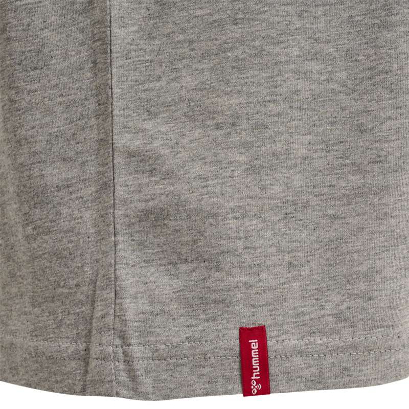 Pánské Tričko Hummel Red Basic S/S Šedé | 359122-401
