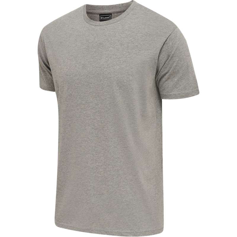 Pánské Tričko Hummel Red Basic S/S Šedé | 359122-401