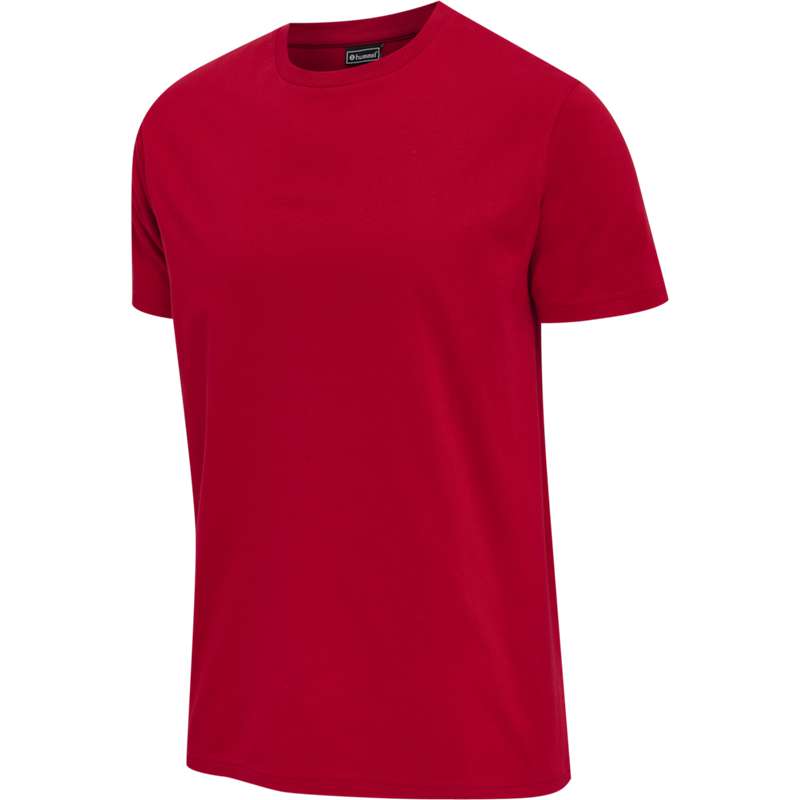 Pánské Tričko Hummel Red Basic S/S Červené | 720649-231