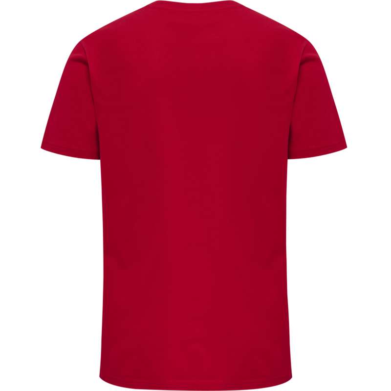 Pánské Tričko Hummel Red Basic S/S Červené | 720649-231