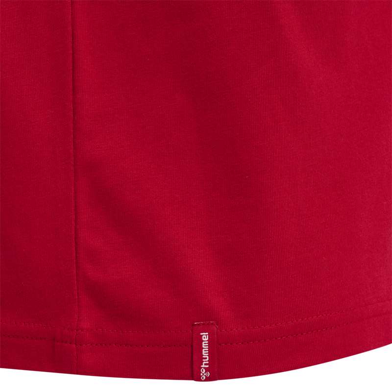 Pánské Tričko Hummel Red Basic S/S Červené | 720649-231
