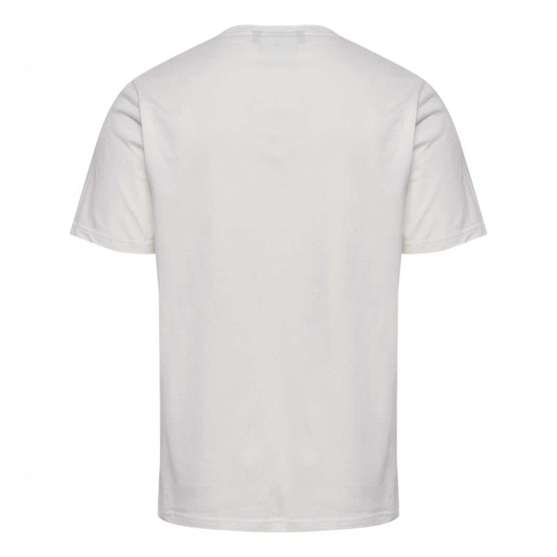 Pánské Tričko Hummel Regular Graphic S/S Bílé | 811438-527