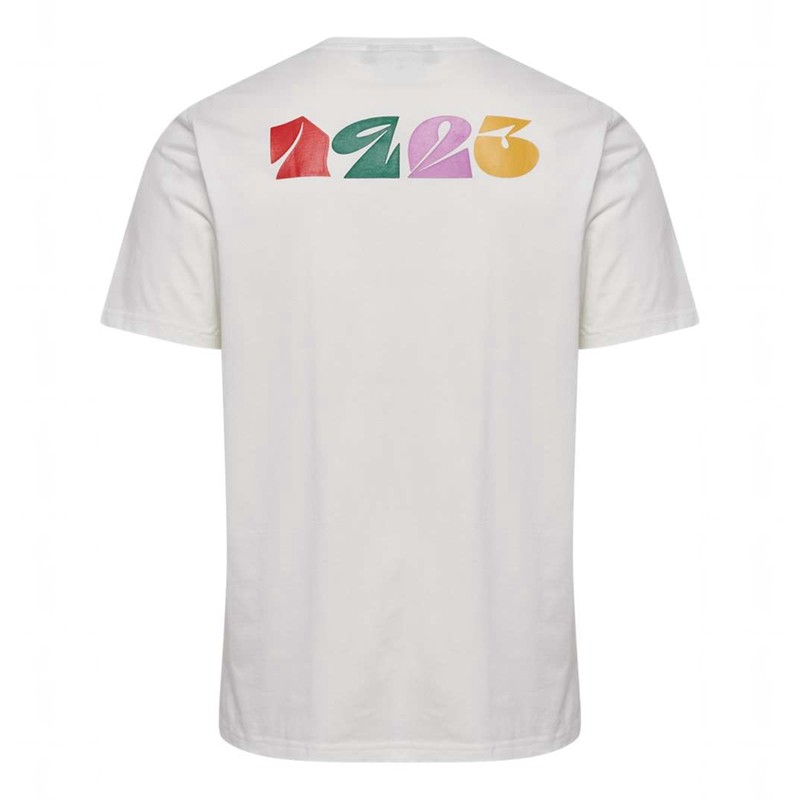 Pánské Tričko Hummel Regular Graphic S/S Bílé | 133555-118