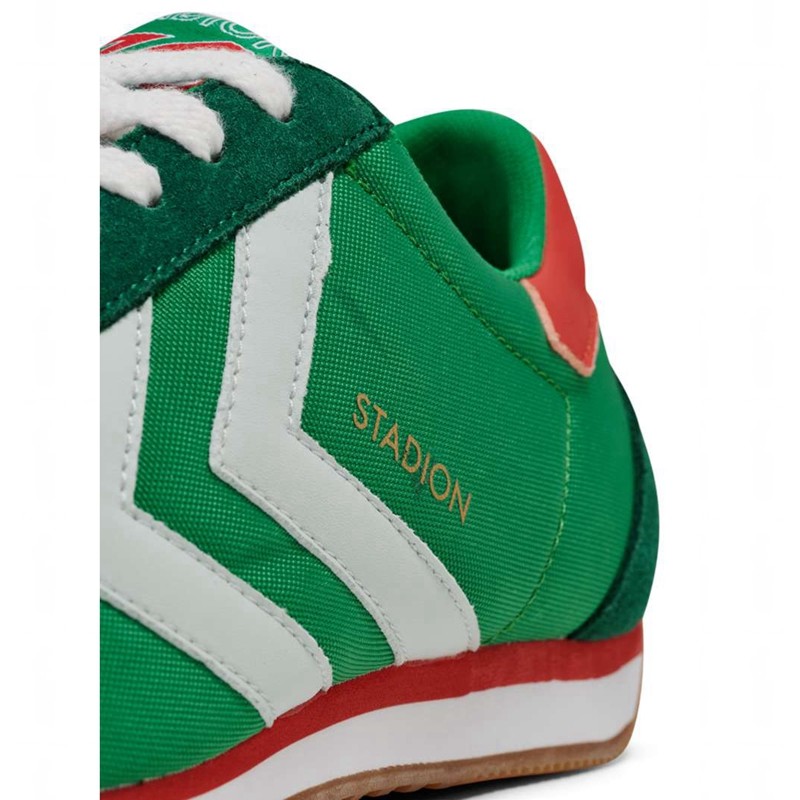 Pánské Tričko Hummel Stadion Nylon Zelene | 088949-865