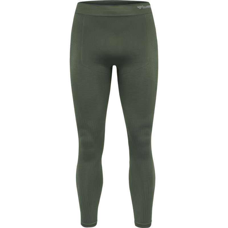 Pánské Tričko Hummel Stroke Seamless Zelene | 174643-617