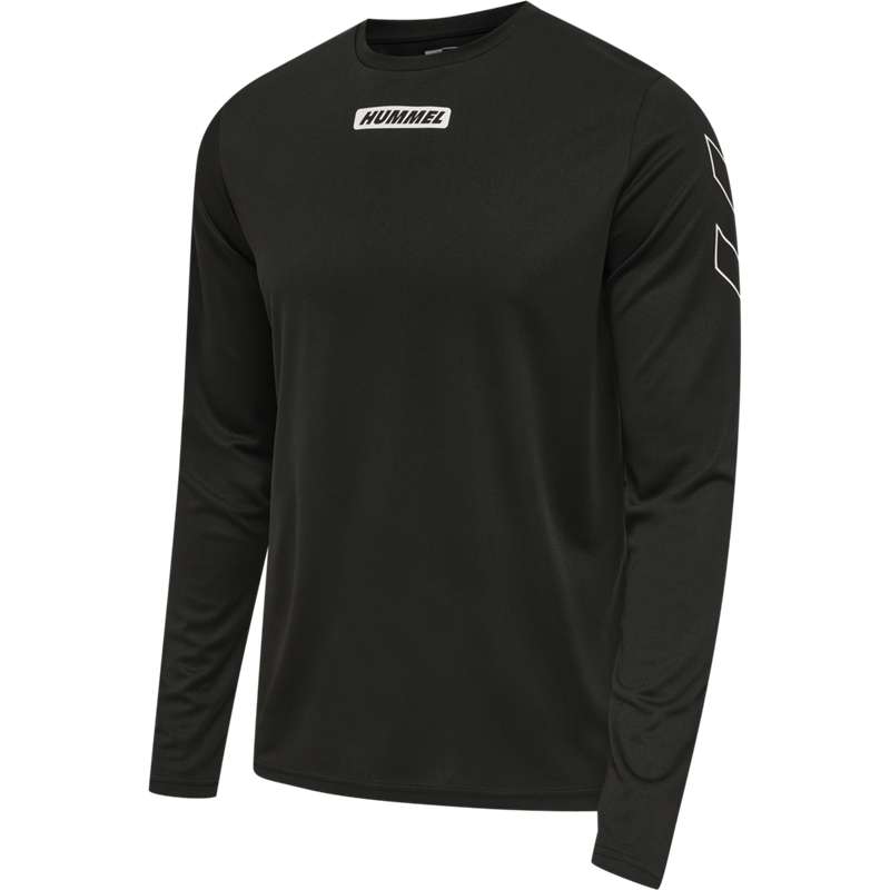 Pánské Tričko Hummel Te Tihalt L/S Černé | 034100-129
