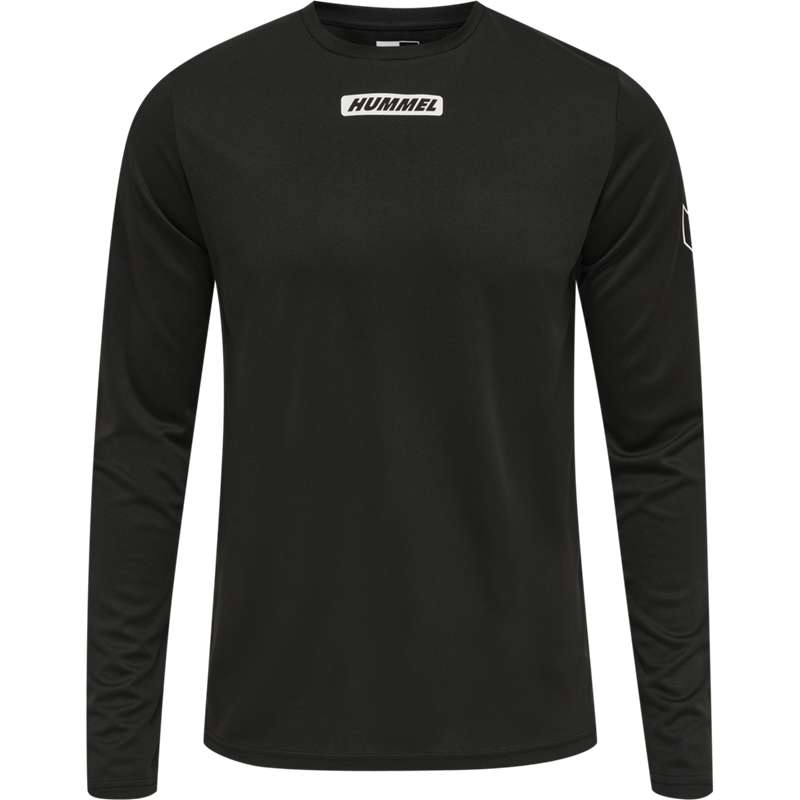 Pánské Tričko Hummel Te Tihalt L/S Černé | 034100-129