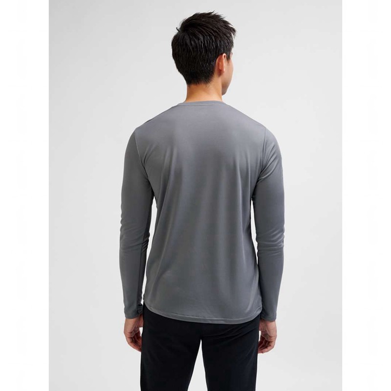 Pánské Tričko Hummel Te Topaz L/S Šedé | 495673-681