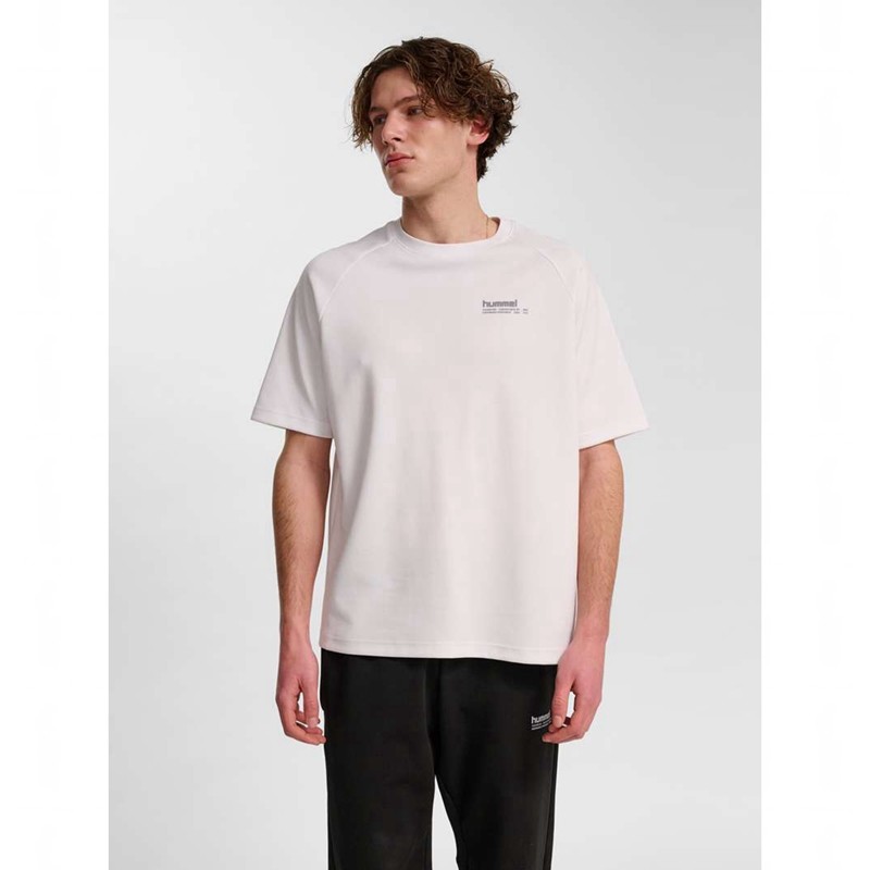 Pánské Tričko Hummel Tech Loose Bílé | 083736-339