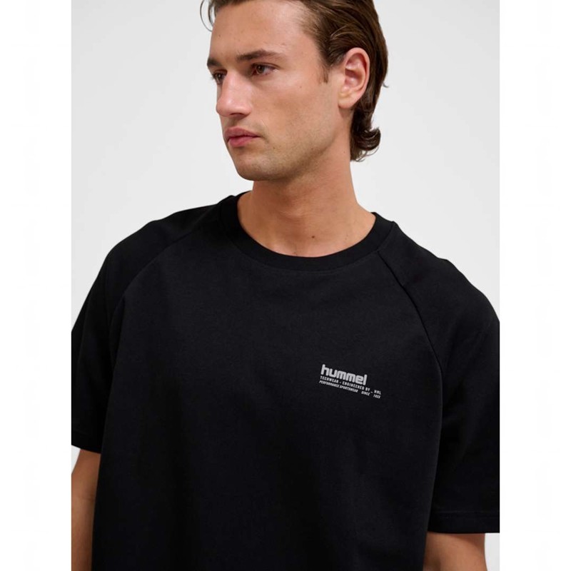 Pánské Tričko Hummel Tech Loose Černé | 776572-003