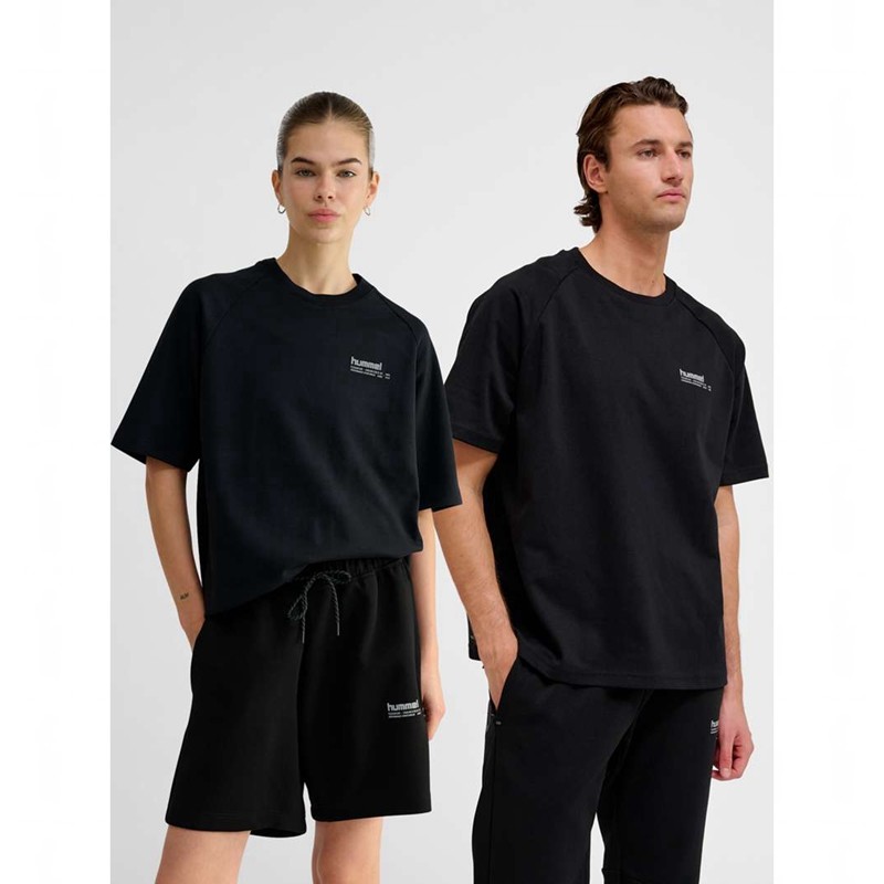 Pánské Tričko Hummel Tech Loose Černé | 776572-003