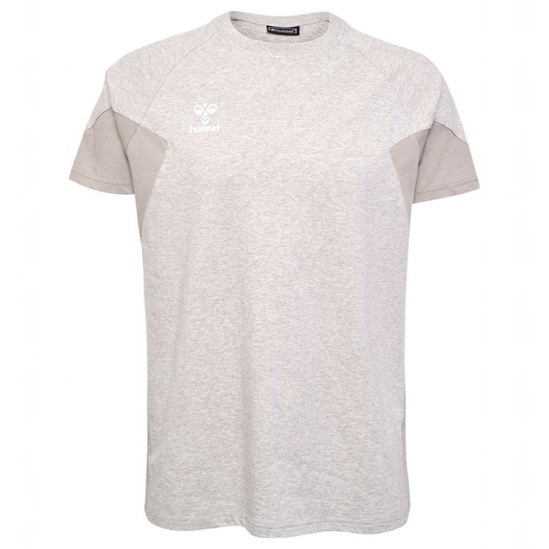 Pánské Tričko Hummel Travel S/S Šedé | 138632-191