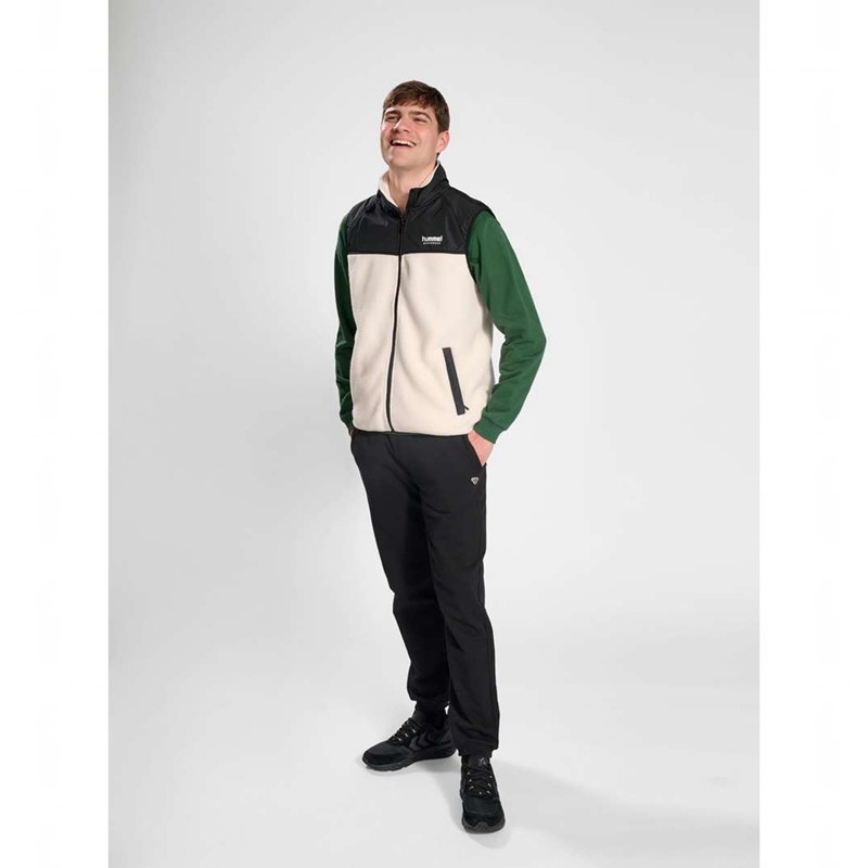 Pánské Vesta Hummel Lgc Theo Fleece Bílé | 129364-392