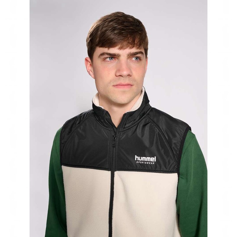 Pánské Vesta Hummel Lgc Theo Fleece Bílé | 129364-392