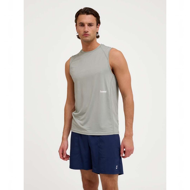 Pánské Vesta Hummel Pulse Workout Šedé | 302438-922