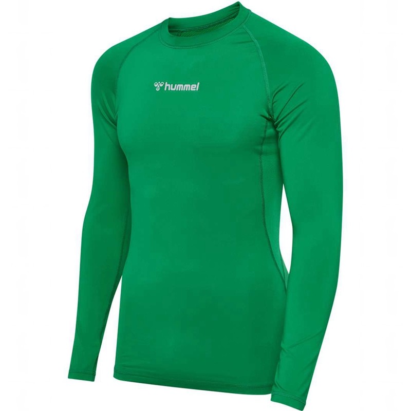 Pánské Základní Vrstva Hummel Bl Performance L/S Zelene | 486391-061