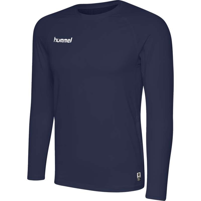 Pánské Základní Vrstva Hummel First Performance Jersey L/S Tmavě Blankyt | 964504-935