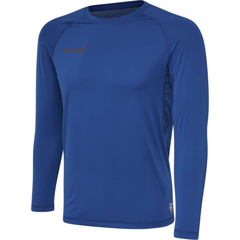 Pánské Základní Vrstva Hummel First Performance Jersey L/S Blankyt | 684520-728