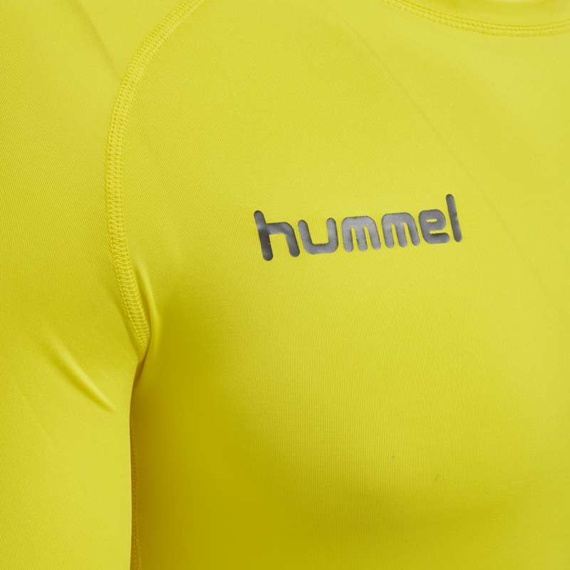 Pánské Základní Vrstva Hummel First Performance Jersey L/S Žluté | 367103-861