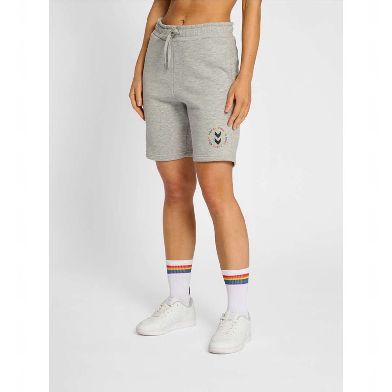 Pánské Šortky Sweat Hummel Everything Nothing Šedé | 608351-015