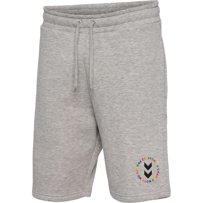 Pánské Šortky Sweat Hummel Everything Nothing Šedé | 608351-015