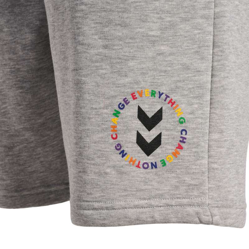 Pánské Šortky Sweat Hummel Everything Nothing Šedé | 608351-015